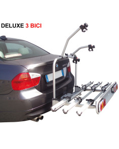 Carrello portabici per gancio traino universale omologato 3 biciclette