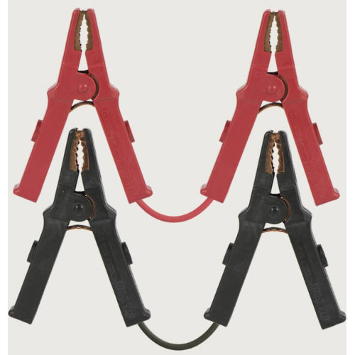 Kit cavi collegamento batteria 24v  pinze 1000A - 3,5mt - 35mmq