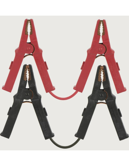 Kit cavi collegamento batteria 24v  pinze 1000A - 5mt - 50mmq