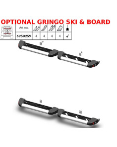Optional Porta snow / sci Gringo Ski & Board Fabbri 6950259