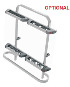 Optional trasformazione Exclusiv portabici in portasci-snow
