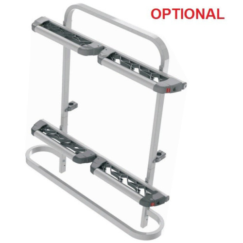 Optional trasformazione Exclusiv portabici in portasci-snow