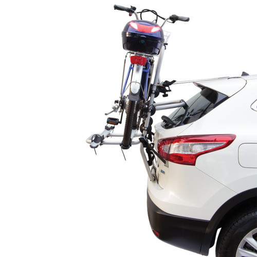 Portabici 2 bici posteriore in alluminio per bici elettriche OK ELEKTROBIKE 75