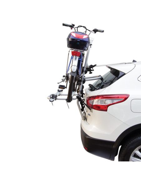 Portabici 2 bici posteriore in alluminio per bici elettriche OK ELEKTROBIKE 75
