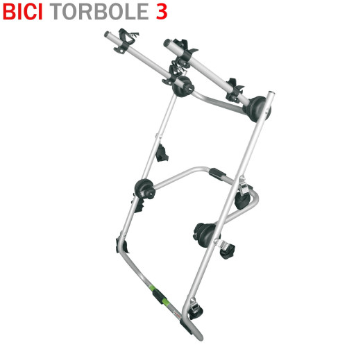 Portabici 3 bici posteriore in acciaio da portellone TORBOLE 3