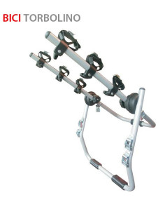 Portabici 3 bici posteriore in acciaio verniciato da portellone TORBOLINO