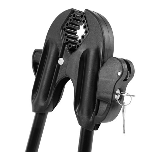 Portabici BICI 3000 in alluminio da tetto universale per barre max. 75x40