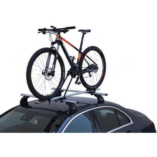 Portabici BICI 3000 in alluminio da tetto universale per barre max. 75x40