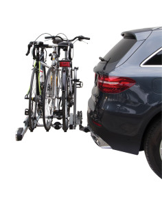 Portabici fast 3 bici posteriore in alluminio per gancio traino Free bike 2