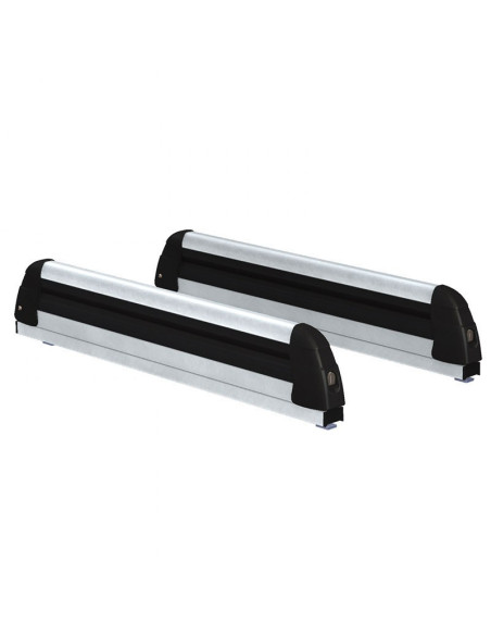 Portasci snowboard alluminio 4 paia sci o 2 snow - Aluski & Board scorrevole