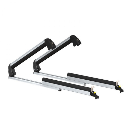 Portasci snowboard alluminio 4 paia sci o 2 snow - Aluski & Board scorrevole