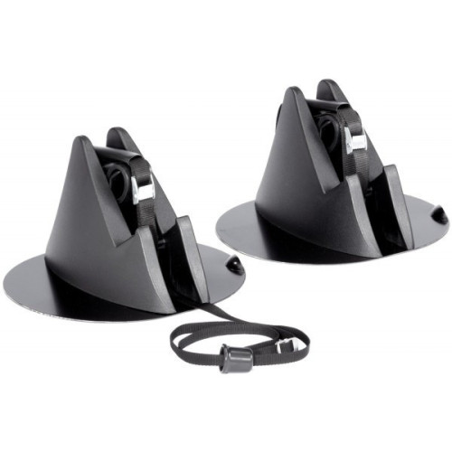 Portasci snowboard magnetico universale 2 sci o 2 snow senza chiave