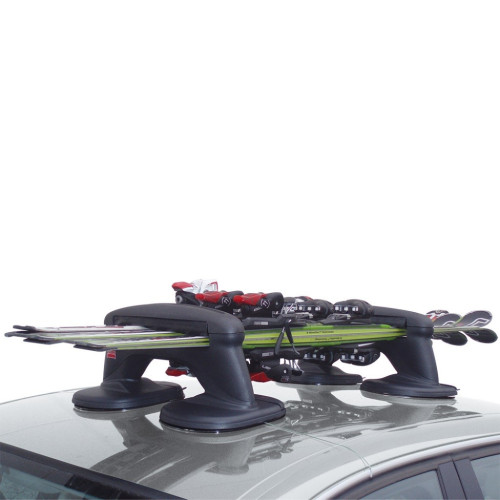 Portasci snowboard magnetico universale con chiave 3 sci o 2 snow