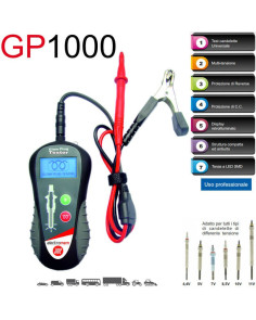 Tester Candelette Elettronico Professionale veicoli 12 / 24 V mod. GP1000
