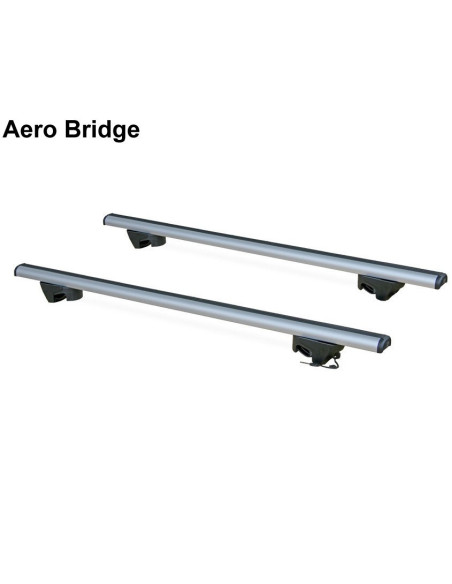 Barre portatutto alluminio Aero corrimano Dacia Dokker dal 2012