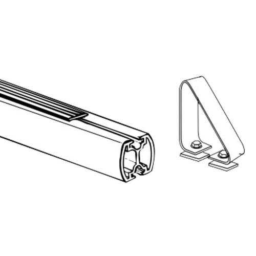 Coppia fermacarichi per barre portatutto Prealpina XAL-AERO pro 16113