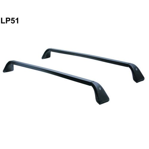 Kit barre portatutto LP51 per Fiat 500 - 500C dal 2007 al 2024