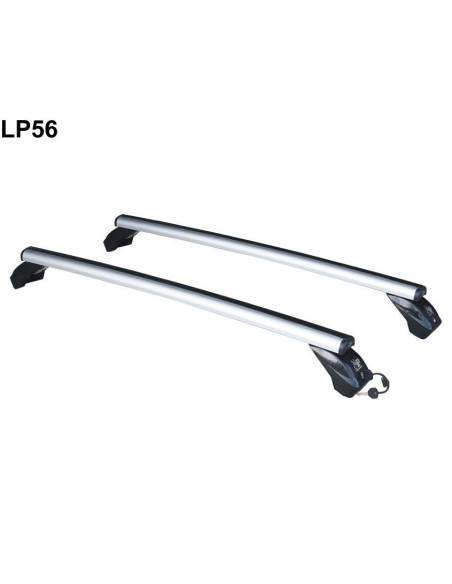 Kit barre portatutto LP56 per Jeep Compass con profili 2017-2025