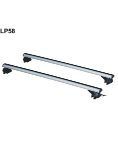 Kit barre portatutto premontate Bmw X7 dal 2018 railing bassi LP58