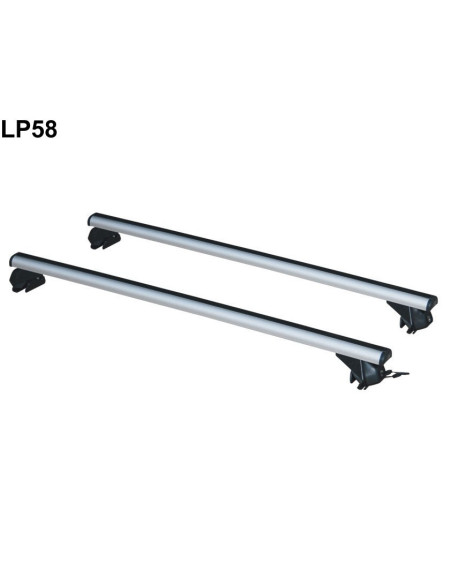 Kit barre portatutto premontate Kia XCeed dal 2019 railing bassi LP58