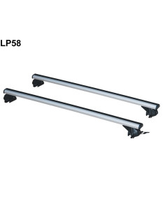 Kit barre portatutto premontate Suzuki S-Cross 5p dal 2013 railing bassi LP58