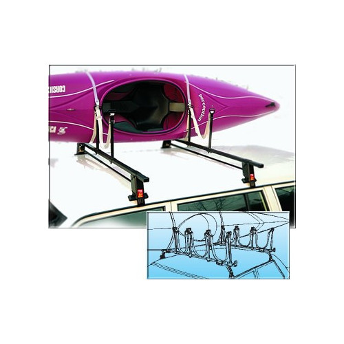 Kit supporti Portakajak portacanoa per barre portatutto 2X 40x50