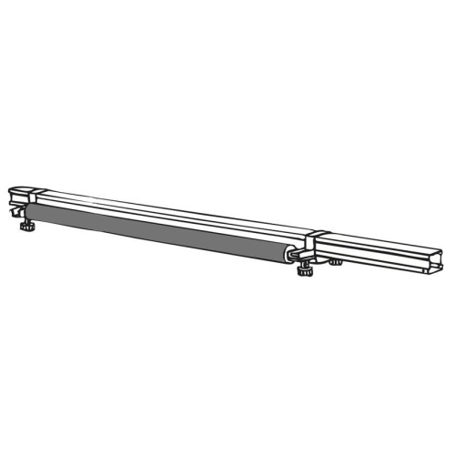 Rullo posteriore carica scale 70cm per barre Prealpina Professional