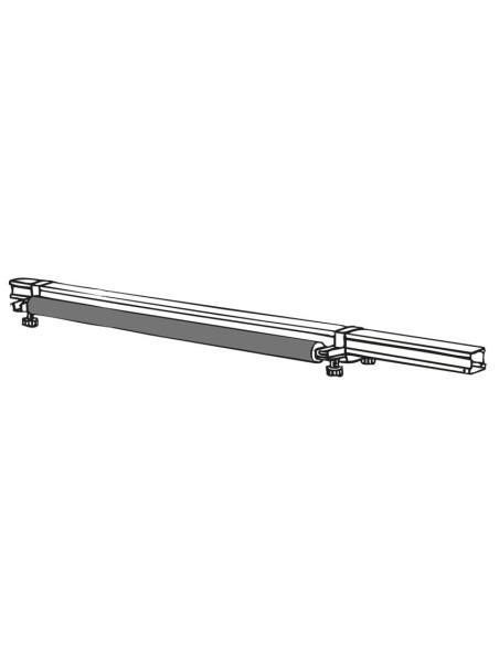 Rullo posteriore carica scale 70cm per barre Prealpina Professional