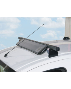 Spoiler alluminio per bagagliere prealpina Kappa e Superomega 150cm