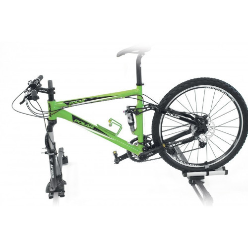 Portabici da tetto a forcella per barre portatutto max 70mm Pordoi