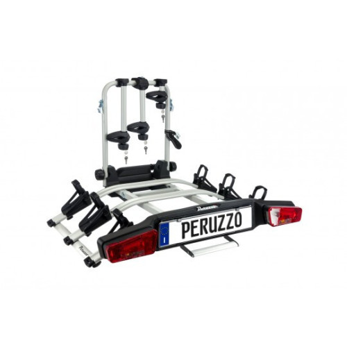 Portabici universale gancio traino Zephyr Peruzzo 3 e-bike