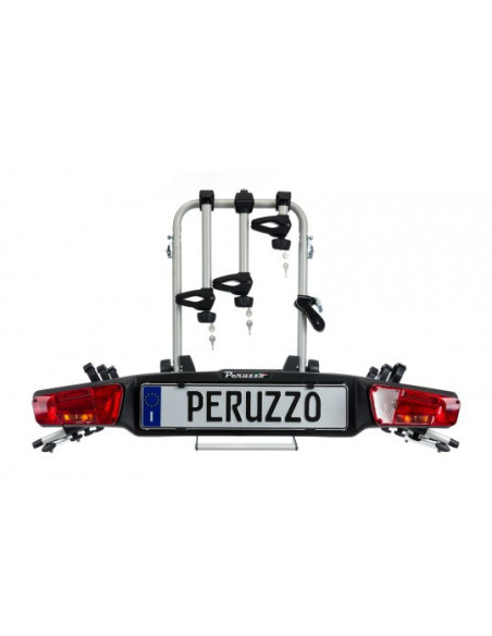 Portabici universale gancio traino Zephyr Peruzzo 3 e-bike