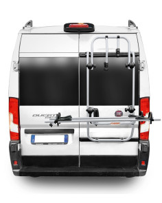 Portabici 2 bici posteriore silver per camper Crafter-Sprinter 2