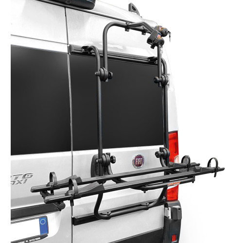 Portabici 2 bici posteriore nero per camper Crafter-Sprinter