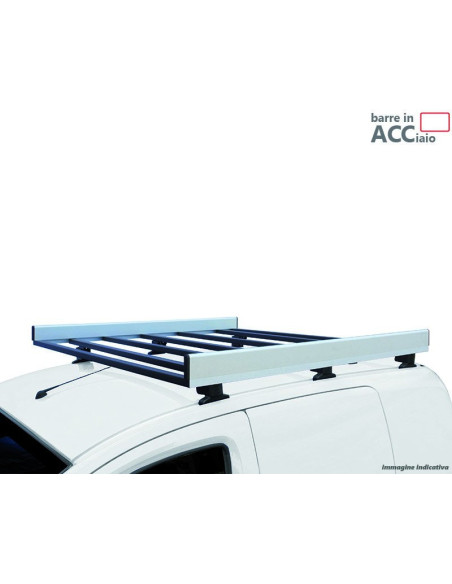 Bagagliera cestello G3 in acciaio Citroen Jumpy 2007-2016