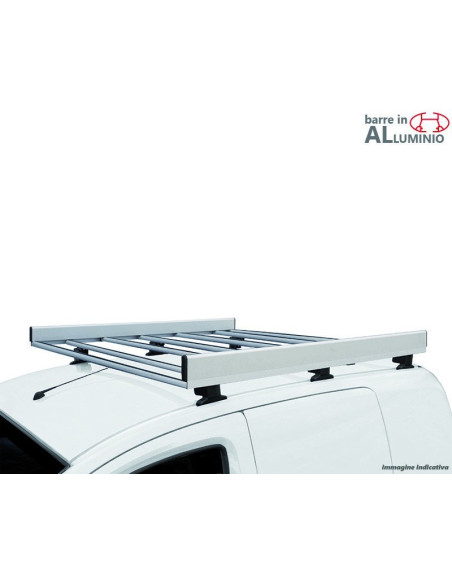 Bagagliera cestello G3 in alluminio Citroen Berlingo 2008-2018