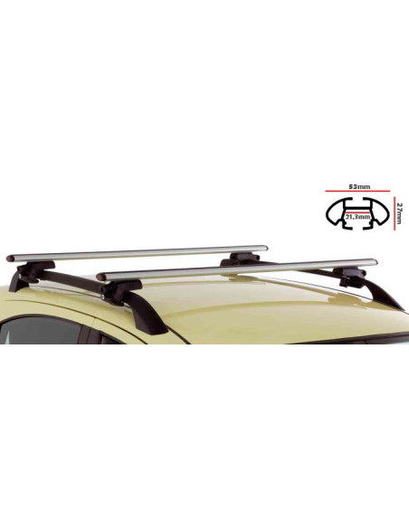 Barre portatutto corrimano per Subaru Forester 5P 2008-2018
