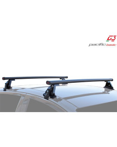 Kit barre portatutto portapacchi acciaio Audi A3 Sportback dal 2004 al 2012