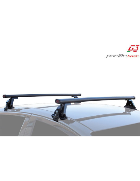 Kit barre portatutto portapacchi acciaio Bmw Serie 1 2004-2019
