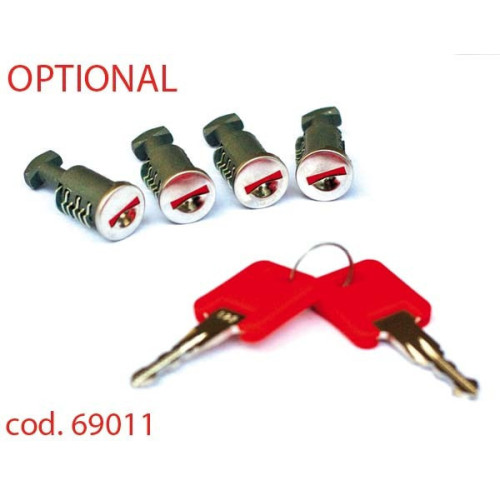 Optional kit serratura 69015 per barre G3 Pacific/Clop