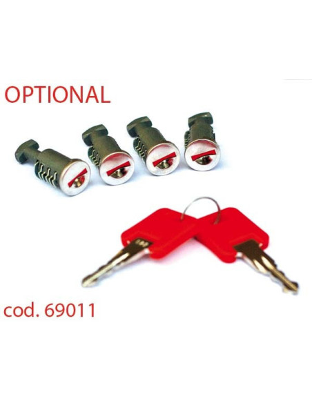 Optional kit serratura 69015 per barre G3 Pacific/Clop