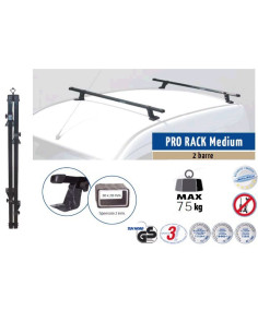 2 Barre portatutto per veicoli commerciali RENAULT KANGOO dal 1997 2