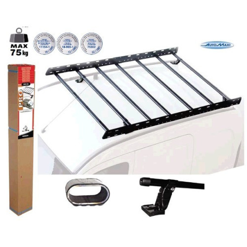 Bagagliera cestello portapacchi furgone 180x128cm Citroen Jumpy 1996-2006
