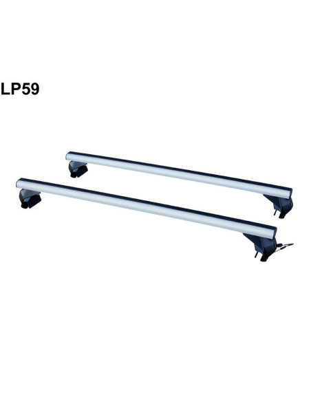 Kit barre portatutto LP59 per corrimano Dacia Jogger dal 2022