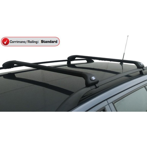 Barre portatutto acciaio telescopiche corrimano Suzuki Grand Vitara 1999-2006