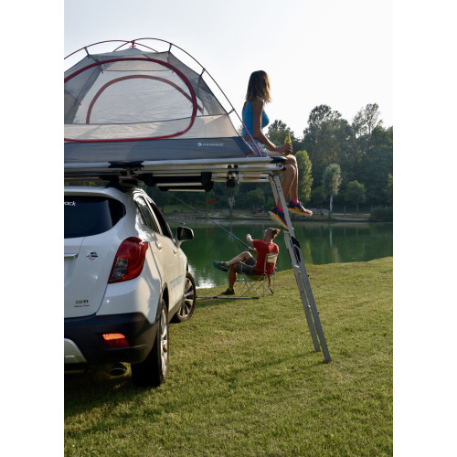 CampUp piattaforma con scaletta per tenda da tetto